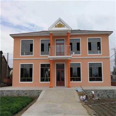 Family Light Steel Frame Fabricated Prefab Villa